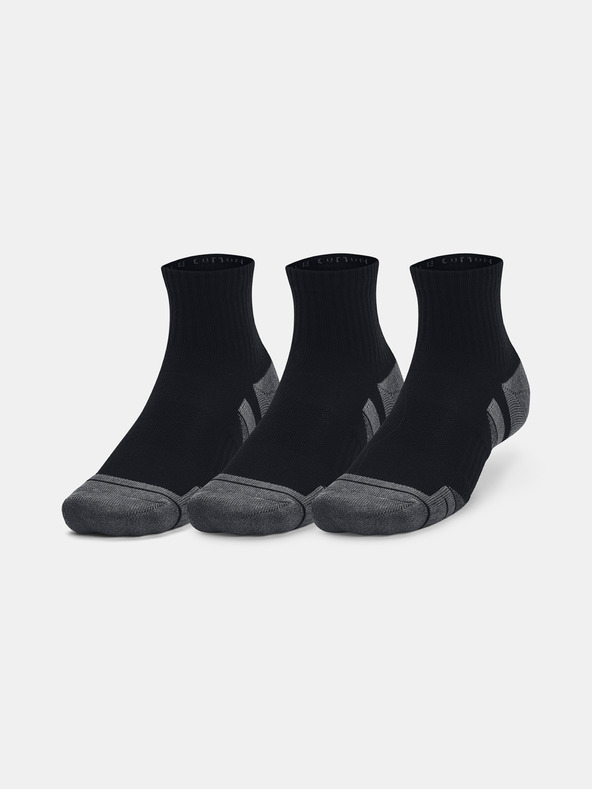 Under Armour Unisex nogavice Under Armour UA Performance Cotton 3p Qtr