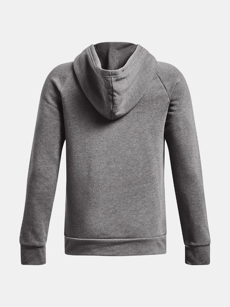 Under Armour Deški pulover Under Armour UA RIVAL FLEECE HOODIE-BRN