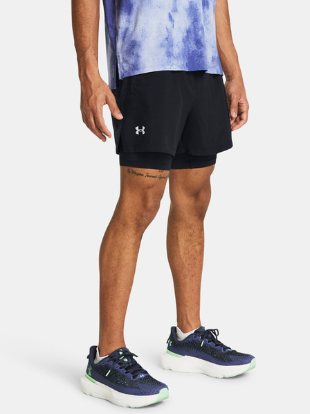 Under Armour Moške kratke hlače Under Armour UA LAUNCH 5'' 2-IN-1 SHORTS