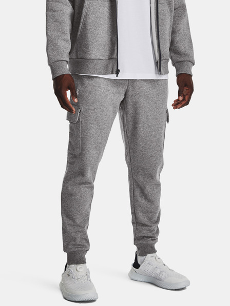 Under Armour Moške spodnji del trenirke Under Armour UA Rival Fleece Cargo Jogger