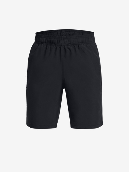 Under Armour Deške kratke hlače 1383341-001 UA Woven Wdmk Shorts-BLK