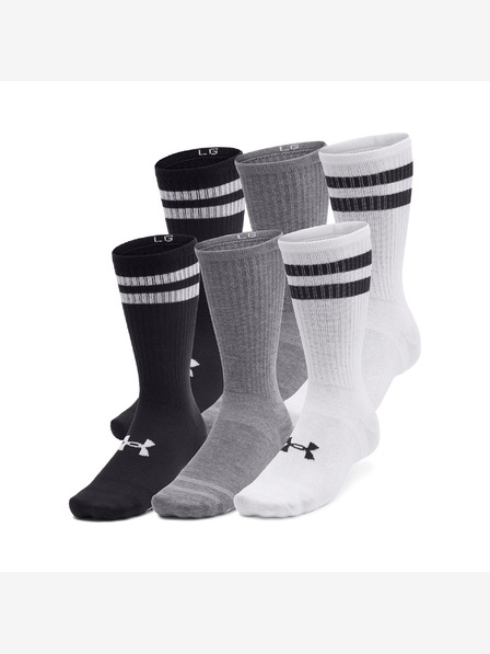 Under Armour Unisex nogavice Under Armour UA Essential 6pk Crew