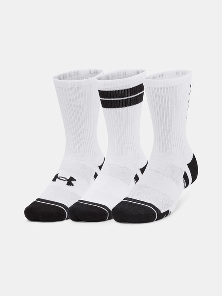 Under Armour Unisex nogavice Under Armour UA Perf Tech Nov 3pk Crew