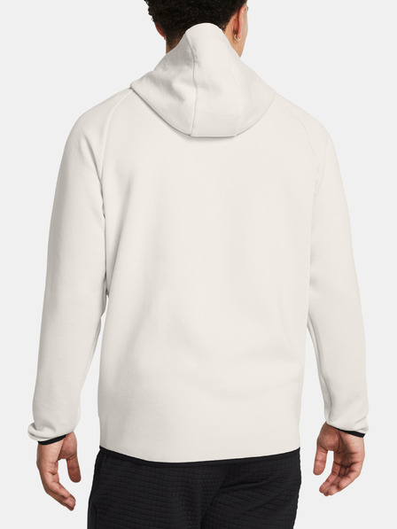 Under Armour Moški pulover  Under Armour UA Unstoppable Flc FZ HD EU-WHT