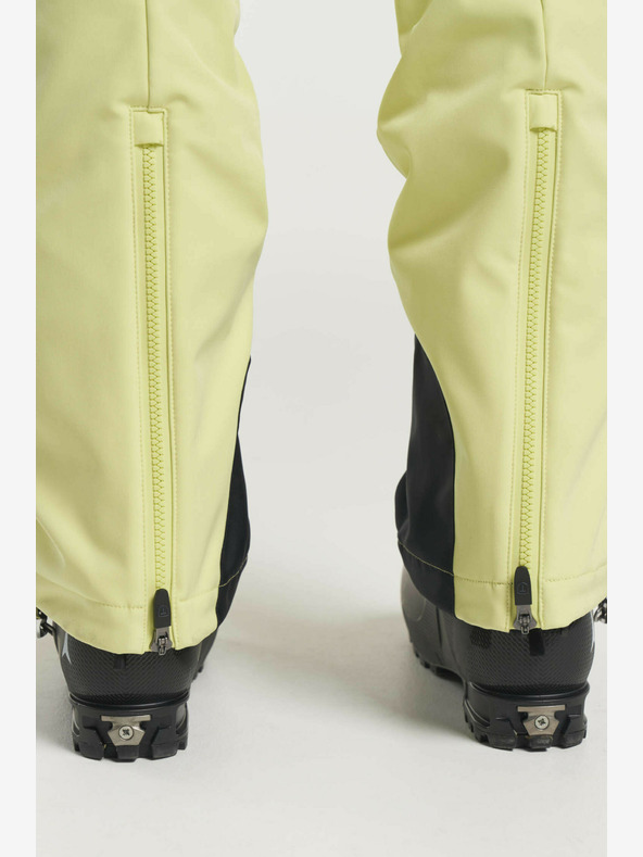 Tenson Ženske smučarske hlače Tenson Grace Softshell W Light Yellow