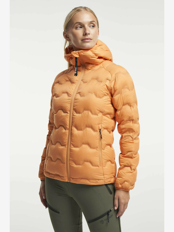 Tenson Ženska puffer jakna Tenson Shibui W oranžna