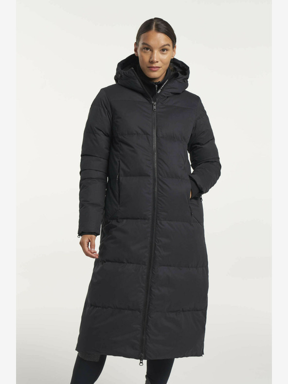 Tenson Ženski zimski plašč za življenjski slog Tenson Shanna 2.0 Down Coat W Black