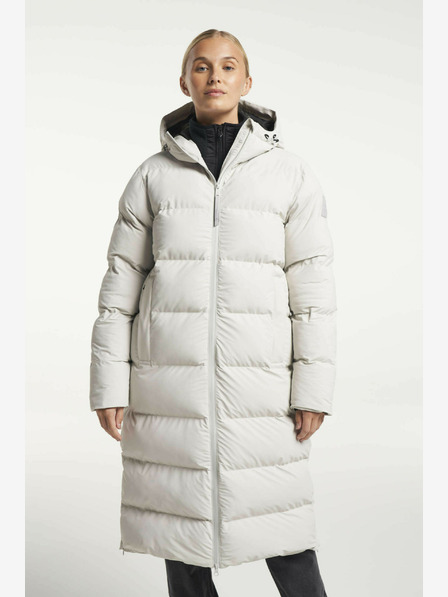 Tenson Ženski zimski plašč za življenjski slog Tenson Chimi Coat W Light Grey