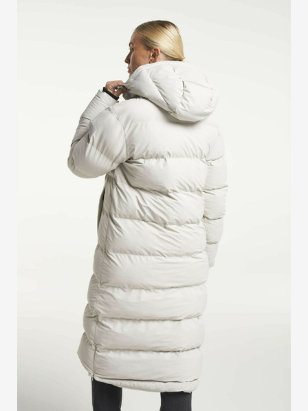 Tenson Ženski zimski plašč za življenjski slog Tenson Chimi Coat W Light Grey