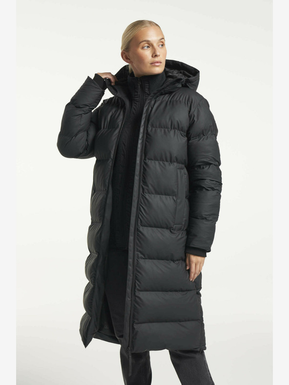 Tenson Ženski zimski plašč za življenjski slog Tenson Chimi Coat W Black