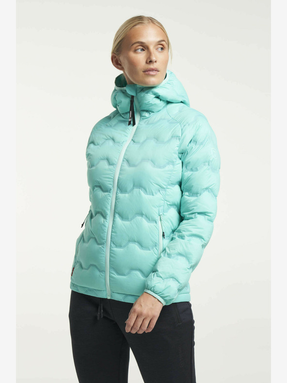 Tenson Ženska jakna Tenson Shibui Puffer Jacket W Light Turquoise
