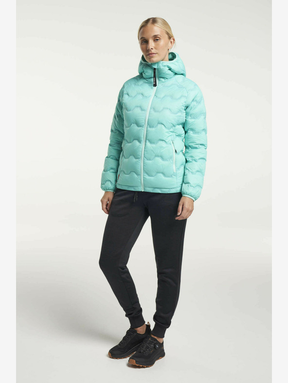 Tenson Ženska jakna Tenson Shibui Puffer Jacket W Light Turquoise