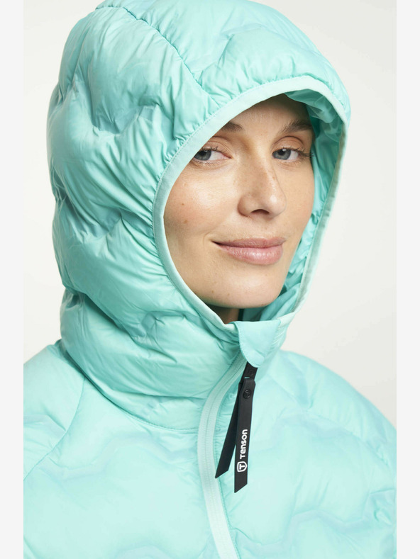 Tenson Ženska jakna Tenson Shibui Puffer Jacket W Light Turquoise