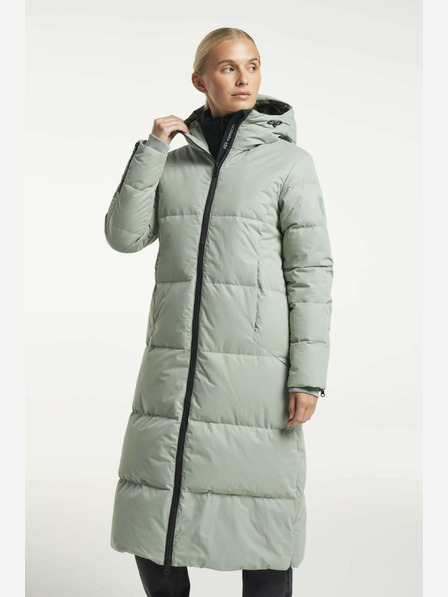 Tenson Ženski zimski plašč za življenjski slog Tenson Shanna 2.0 Down Coat W Light Green