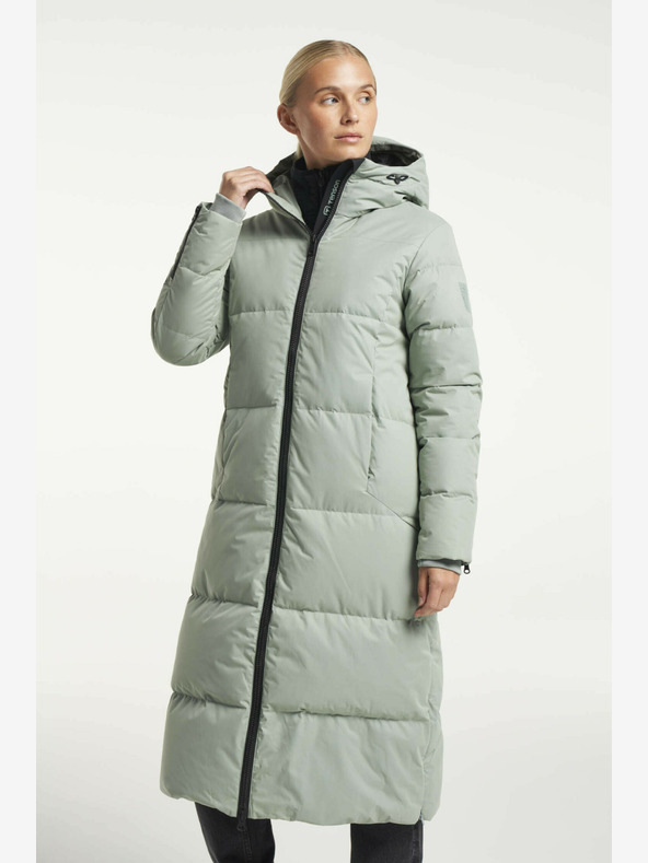 Tenson Ženski zimski plašč za življenjski slog Tenson Shanna 2.0 Down Coat W Light Green