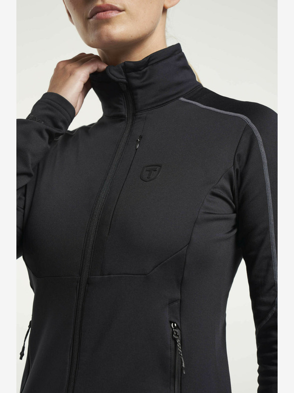 Tenson Ženska funkcionalna jopa Tenson Txlite s polnim zadrganjem W črna