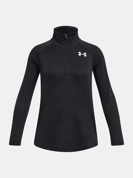 Under Armour Dekliška majica Under Armour Tech Graphic 1/2 Zip-BLK