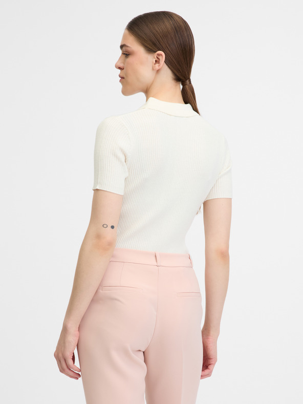 Orsay Bela ženska majica s kratkimi rokavi ORSAY