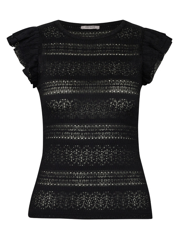 Orsay Črna ženska bluza ORSAY
