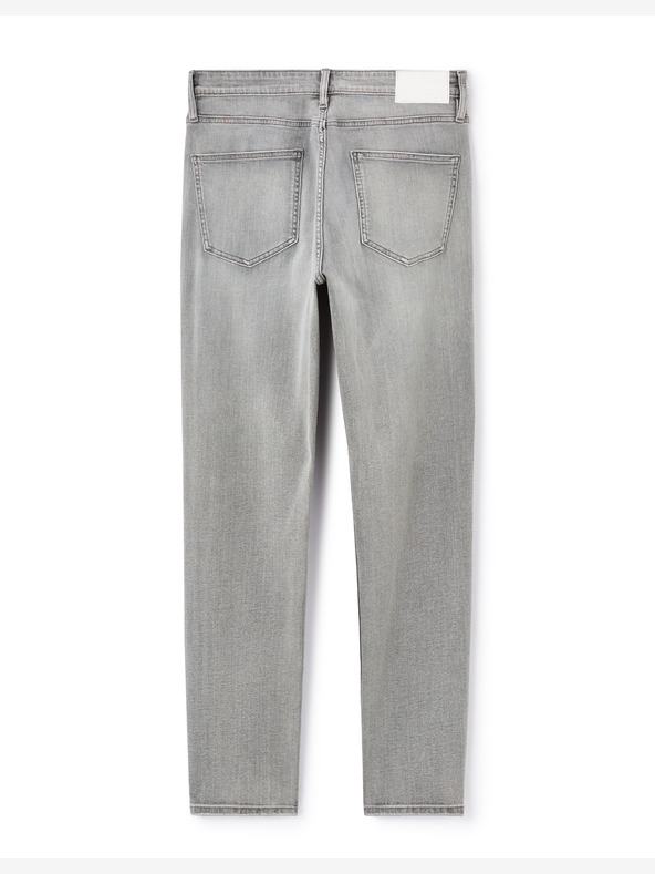 Celio Sive moške tanke kavbojke Foslim