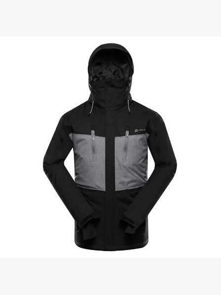 ALPINE PRO Moški smučarski čevlji s ptx snežno membrano ALPINE PRO COMED black
