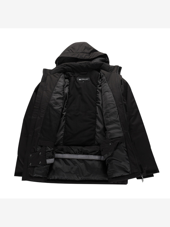 ALPINE PRO Moški smučarski čevlji s ptx snežno membrano ALPINE PRO COMED black