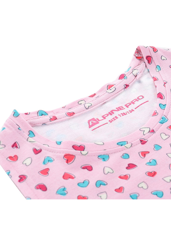 ALPINE PRO Otroška obleka ALPINE PRO BONBO roževinasti žličar