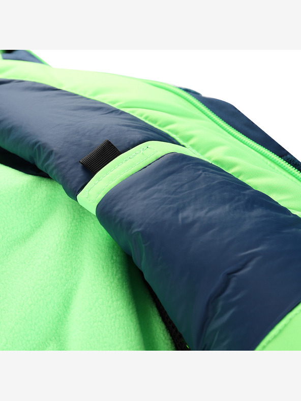 ALPINE PRO Otroška smučarska jakna z membrano ptx snow ALPINE PRO DEARO neonsko zelena gekon