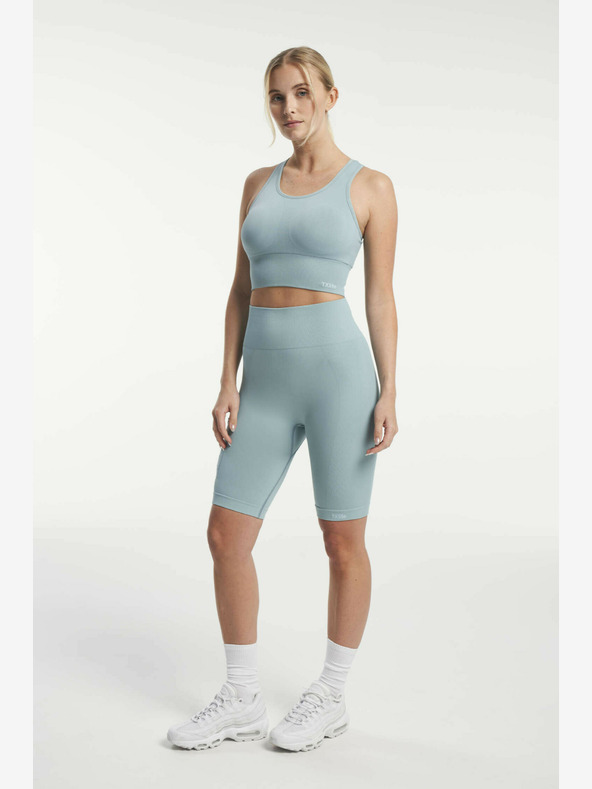 Tenson Ženske brezšivne funkcionalne kratke hlače TENSON Seamless Shorts W svetlo modra
