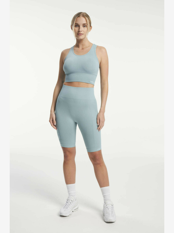 Tenson Ženski brezšivni funkcionalni top TENSON Seamless Top W svetlo modra