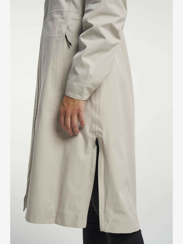 Tenson TENSON Ženska maksi parka za življenjski slog W svetlo bež