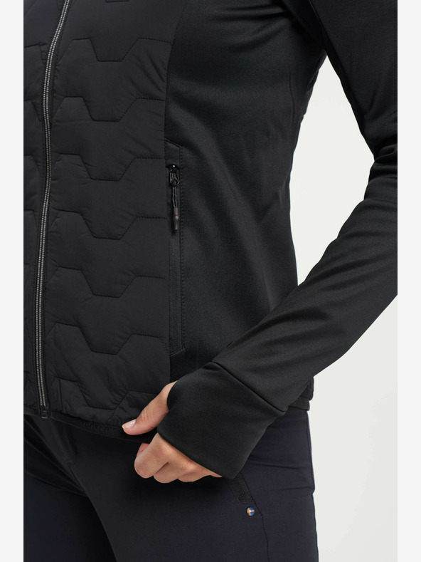 Tenson Ženske kratke hlače TENSON TXlite Hybrid Zip W črne