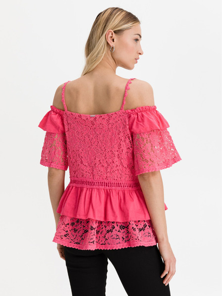 Guess Roza bluza Guess New Olimpia