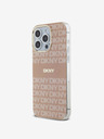 DKNY PC/TPU Repeat Pattern Tonal Stripe Magsafe Back Cover za iPhone 15 Pro Max Pink DKNY