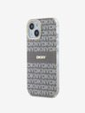 DKNY PC/TPU Repeat Pattern Tonal Stripe Magsafe Back Cover za iPhone 14 Beige DKNY