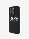 DKNY DKNY Tekoči silikonski logotip Arch MagSafe hrbtni ovitek za iPhone 16 Pro črn