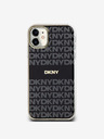DKNY PC/TPU Repeat Pattern Tonal Stripe Magsafe Back Cover za iPhone 11 Black DKNY