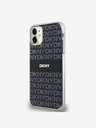 DKNY PC/TPU Repeat Pattern Tonal Stripe Magsafe Back Cover za iPhone 11 Black DKNY