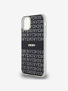 DKNY PC/TPU Repeat Pattern Tonal Stripe Magsafe Back Cover za iPhone 11 Black DKNY