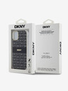 DKNY PC/TPU Repeat Pattern Tonal Stripe Magsafe Back Cover za iPhone 11 Black DKNY