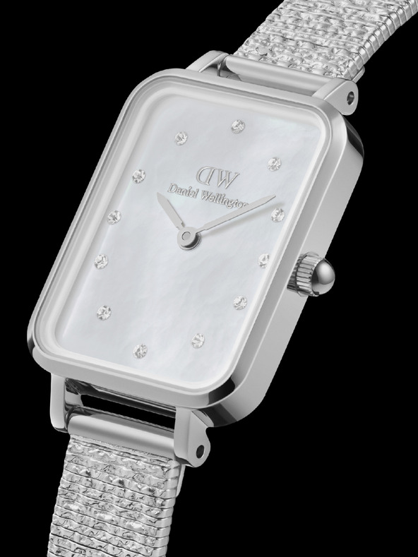 Daniel Wellington Daniel Wellington Quadro Lumine ženska srebrna ura