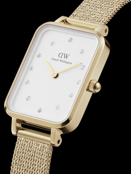 Daniel Wellington Daniel Wellington Quadro Lumine ženska ura v zlati barvi