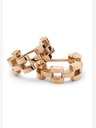 Daniel Wellington Ženski uhani Daniel Wellington Rose Gold Steel 3-Link