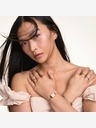 Daniel Wellington Ženski uhani Daniel Wellington Rose Gold Steel 3-Link