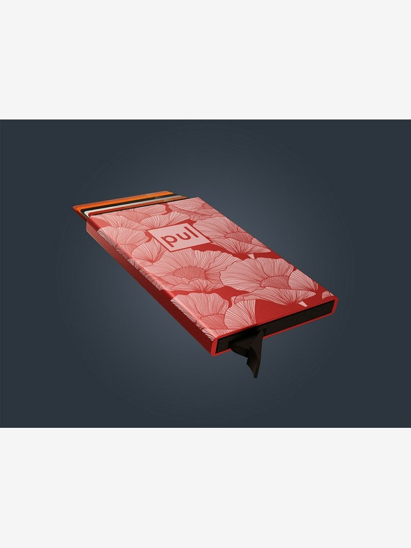 Pularys Pularys ženski etui za dokumente - makovo rdeča barva