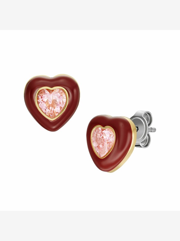 Fossil Ženski pozlačeni uhani Fossil JA7228710