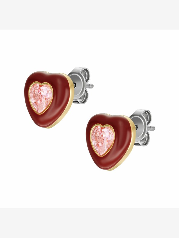 Fossil Ženski pozlačeni uhani Fossil JA7228710