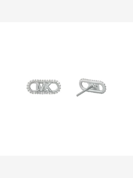 Michael Kors Srebrni uhani Michael Kors MKC1657CZ040