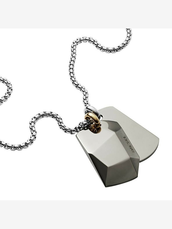 Diesel Diesel DX1143040 Moška jeklena ogrlica