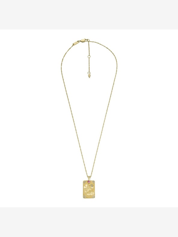 Fossil Ženska jeklena ogrlica Fossil JFC04708710